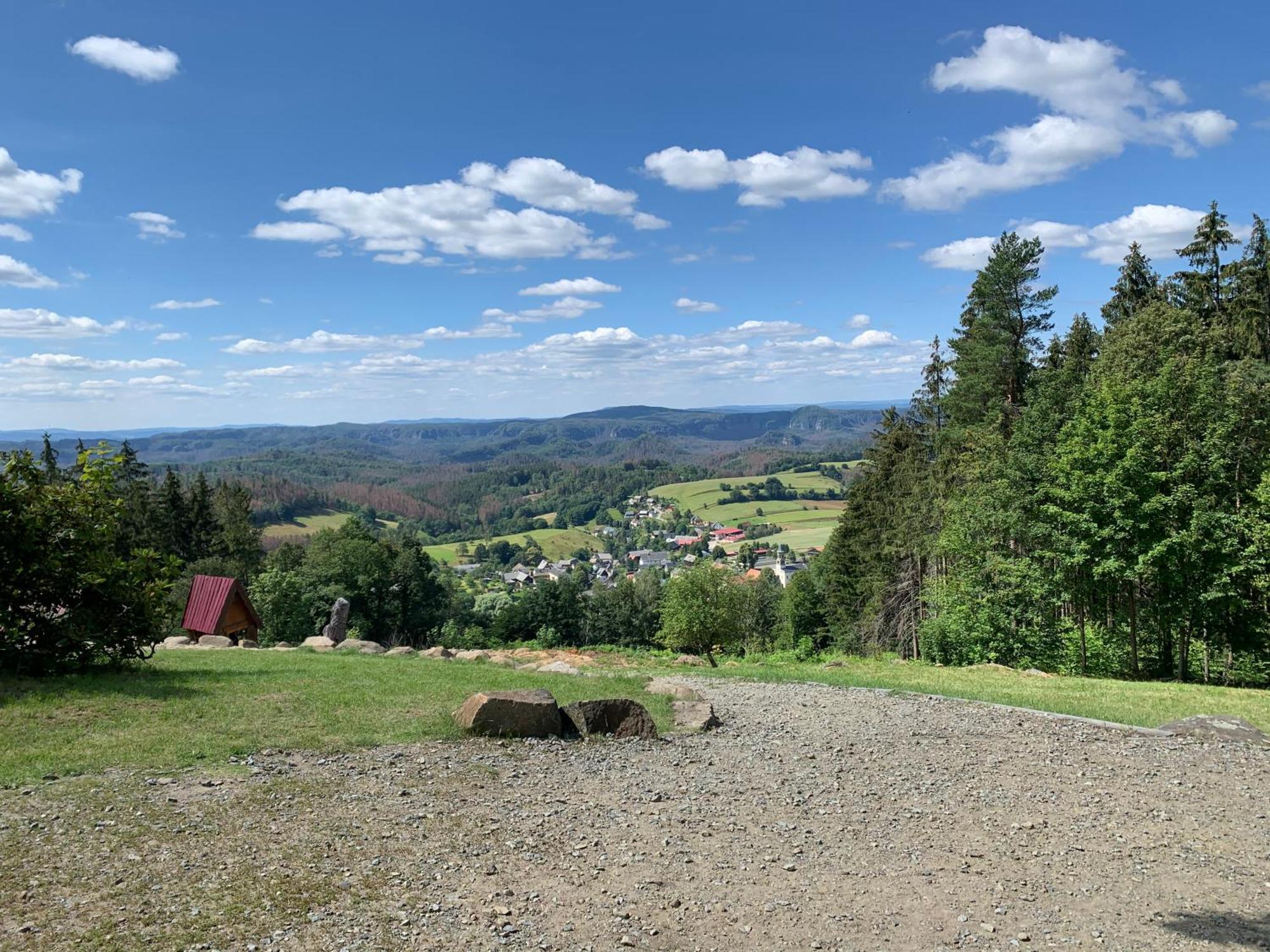 Gasthof Zur Hoffnung Hinterhermsdorf Exterior foto