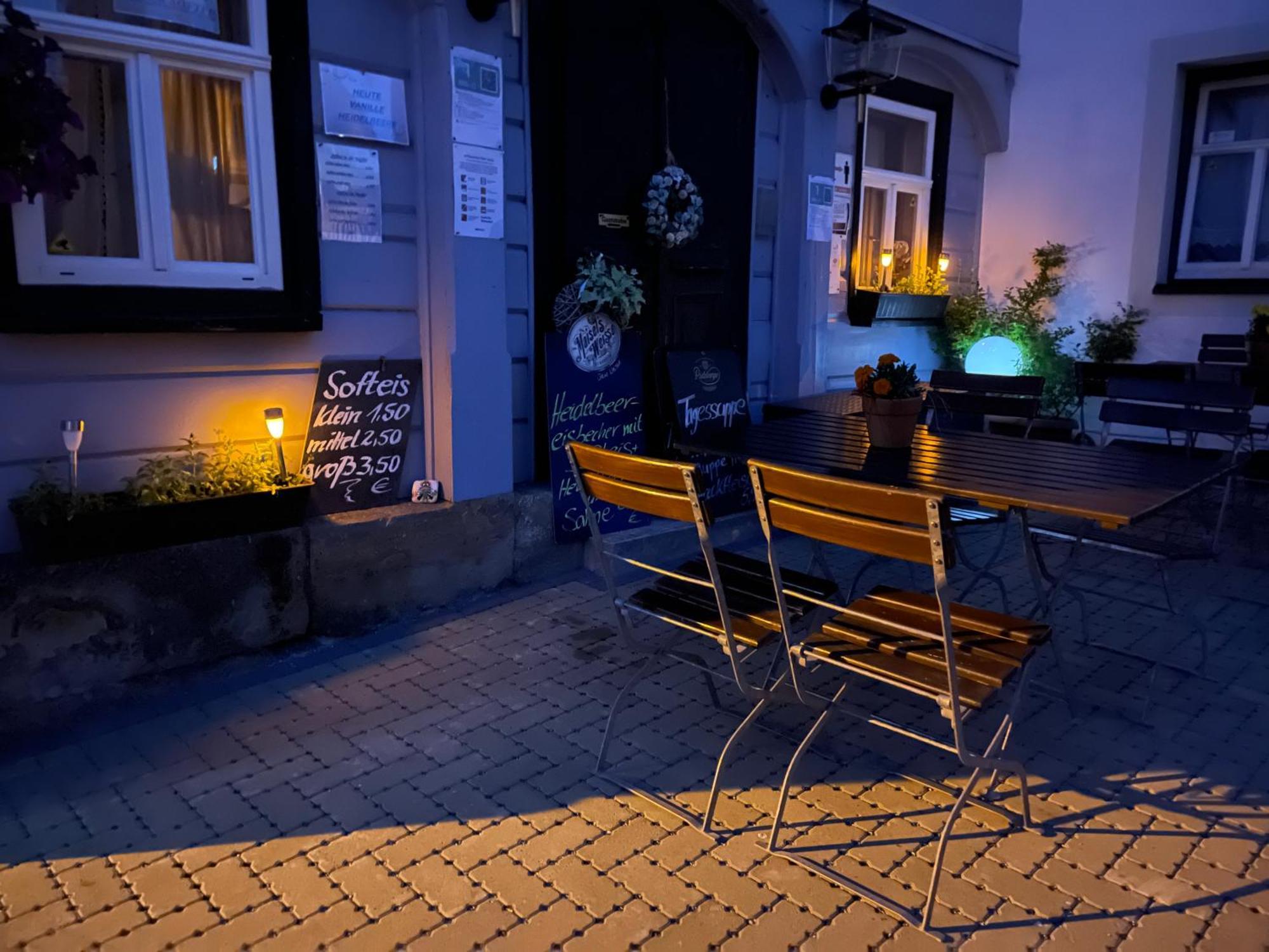 Gasthof Zur Hoffnung Hinterhermsdorf Exterior foto